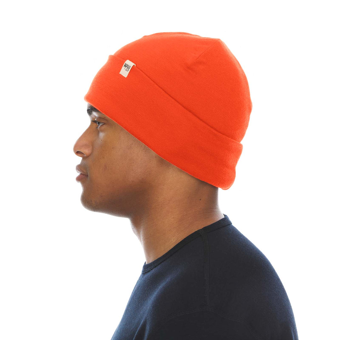 Lightweight - Ridge Cuff Beanie 100% Merino Wool