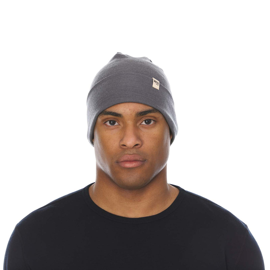 Lightweight - Ridge Cuff Beanie 100% Merino Wool