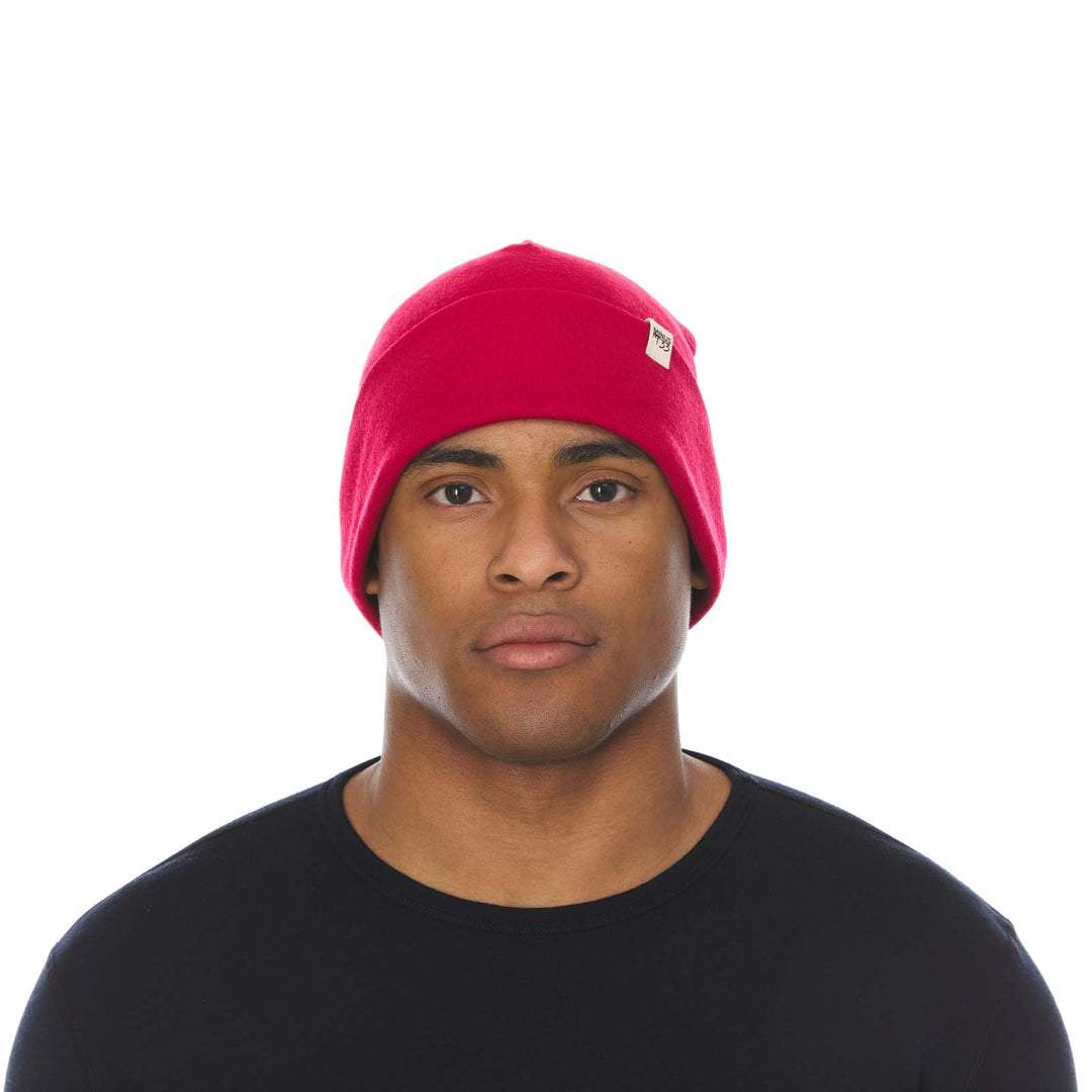 Lightweight - Ridge Cuff Beanie 100% Merino Wool