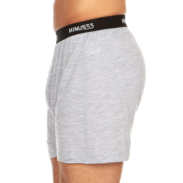 Minus33 Merino Wool Clothing Woolverino Men's Micro Weight Wool Boxer Shorts