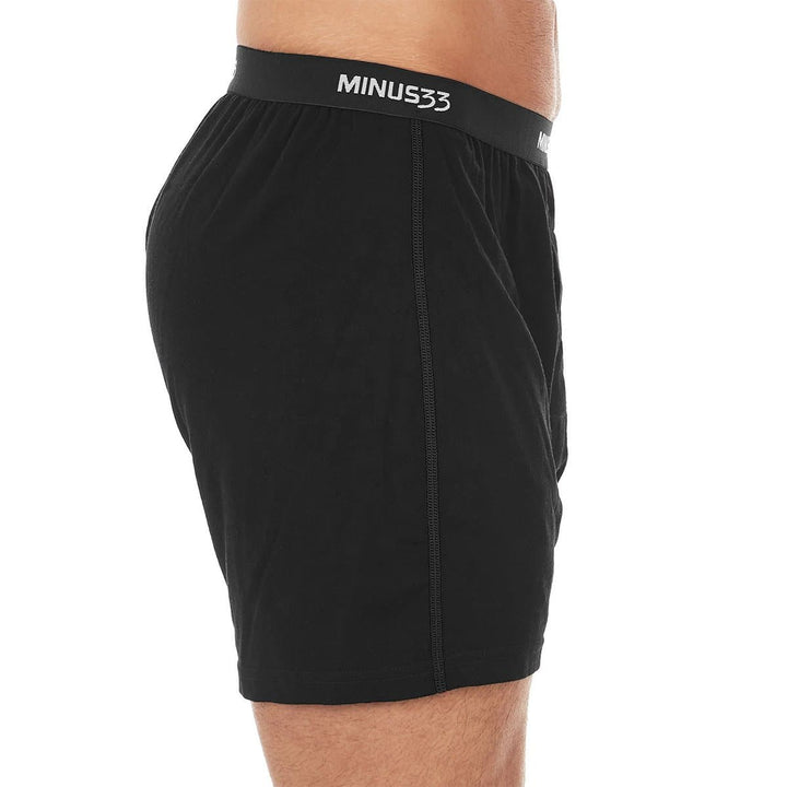 Minus33 Merino Wool Clothing Woolverino Men's Micro Weight Wool Boxer Shorts