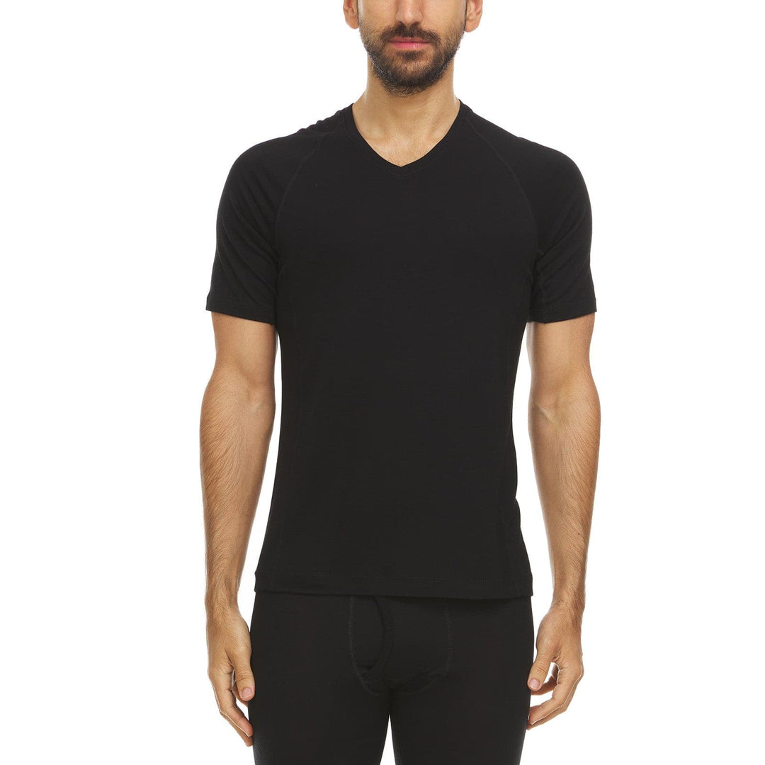 Woolverino Men's Wool V-Neck T-Shirt - Micro Weight