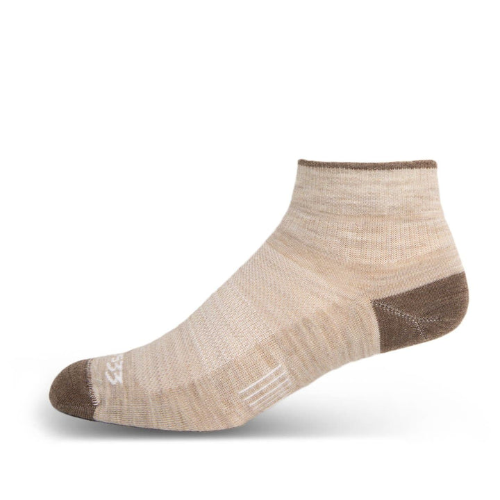 Mountain Heritage Micro Weight Ankle Liner Socks Oatmeal