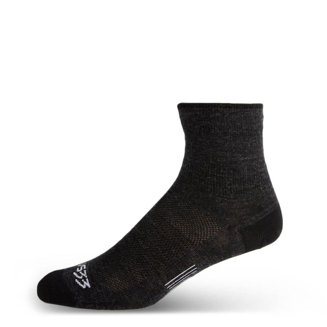 Mountain Heritage Micro Weight Mini Crew Liner Socks Black