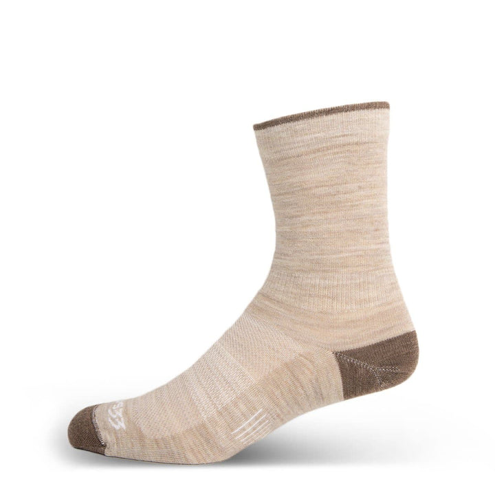 Mountain Heritage Micro Weight Crew Liner Socks Oatmeal