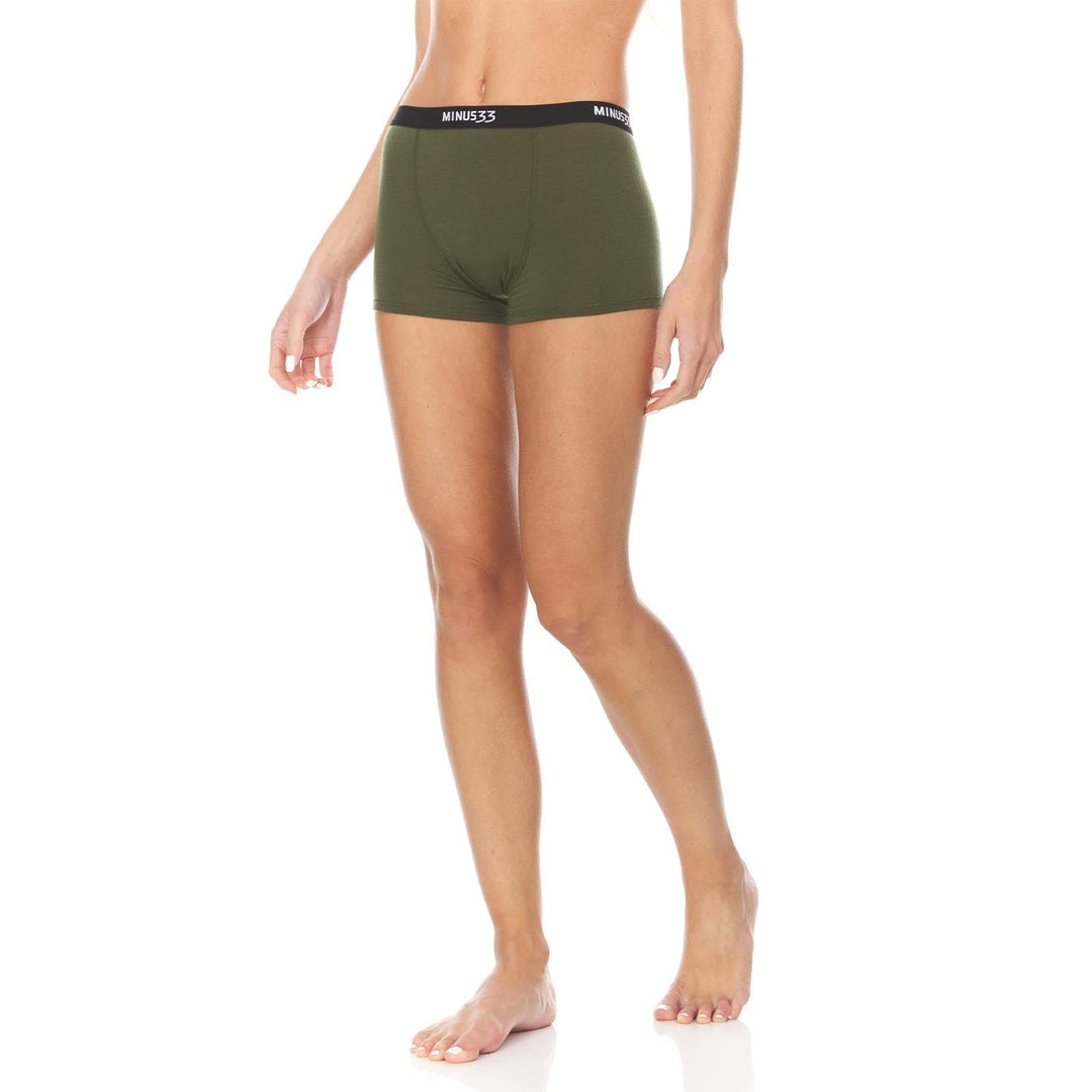 Woolverino Women's Wool Boyshorts - Micro Weight