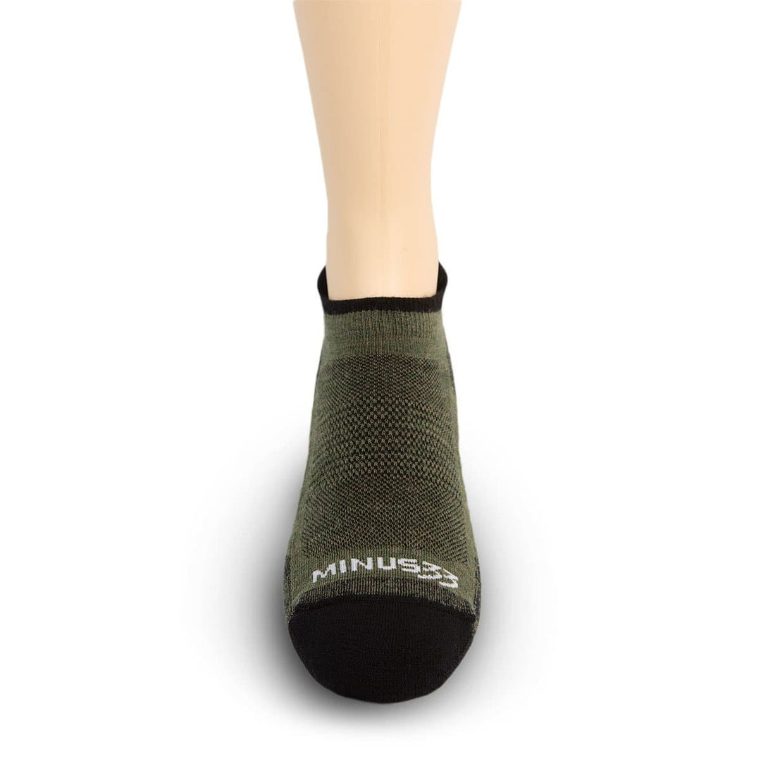 Mountain Heritage Micro Weight Full Cushion No Show Tab Socks Olive Drab