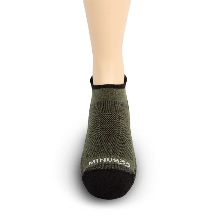 Mountain Heritage Micro Weight Full Cushion No Show Tab Socks Olive Drab