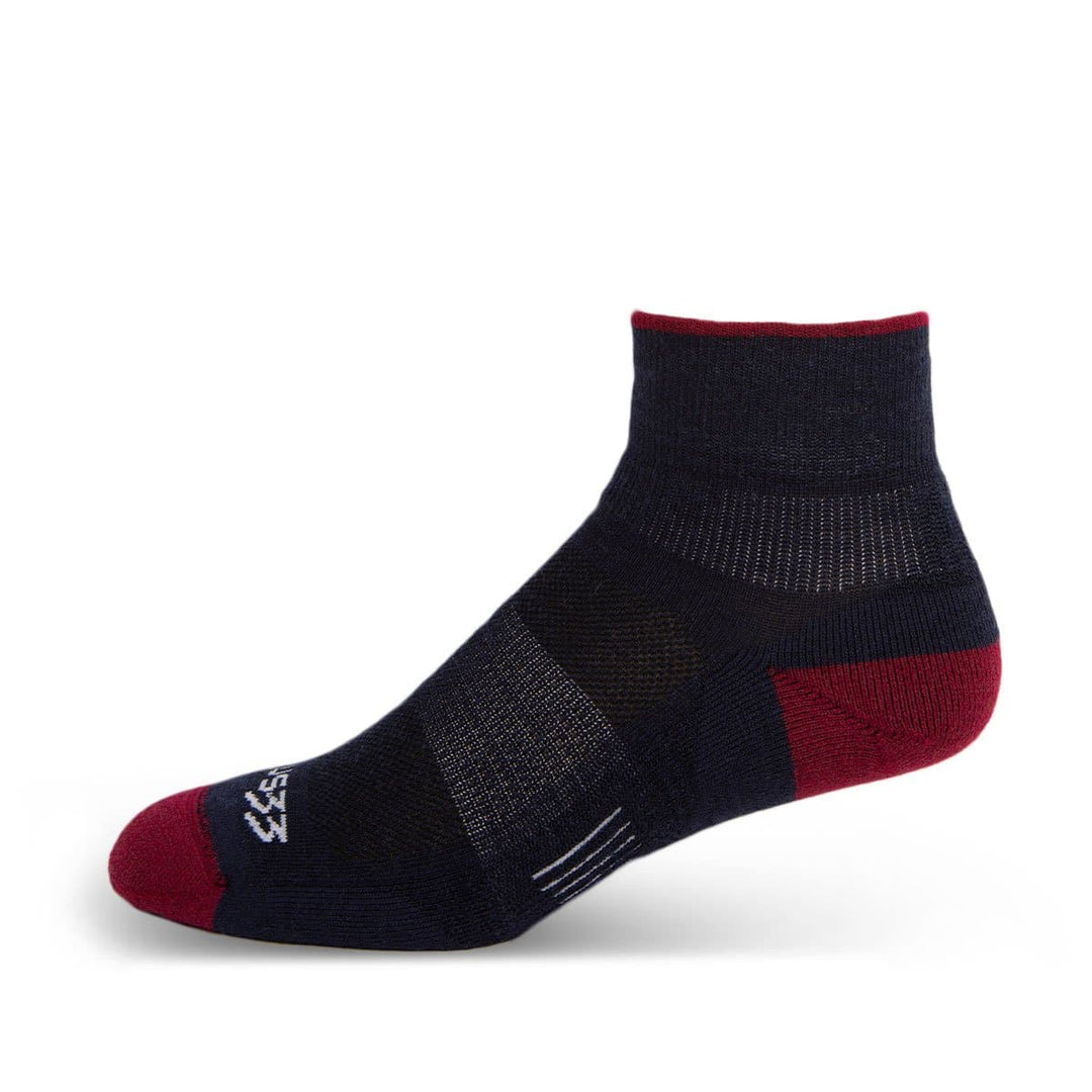 Mountain Heritage Micro Weight Full Cushion Ankle Socks Patriot