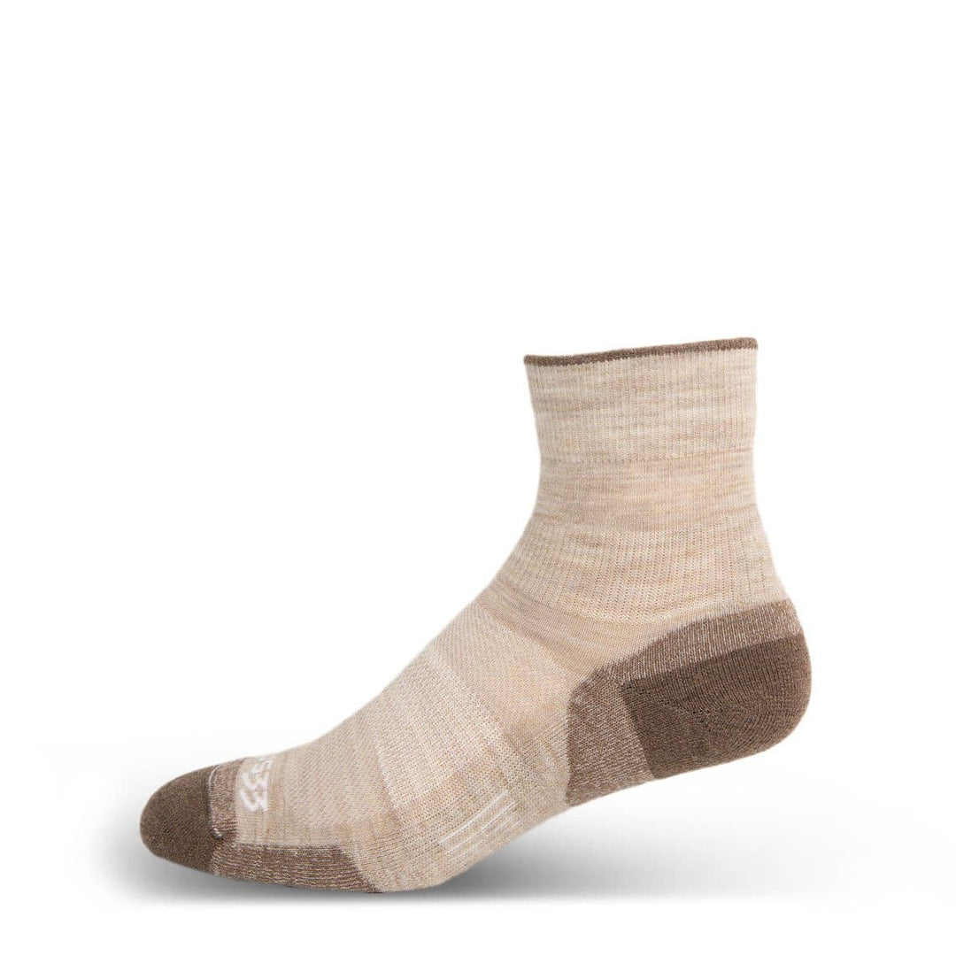 Mountain Heritage Micro Weight Full Cushion Mini Crew Socks Oatmeal