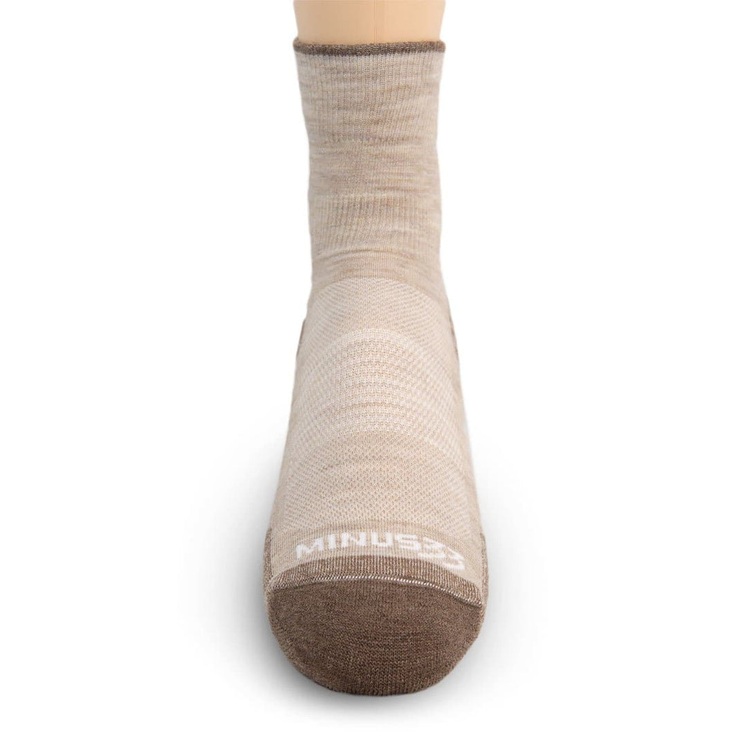 Mountain Heritage Micro Weight Full Cushion Mini Crew Socks Oatmeal