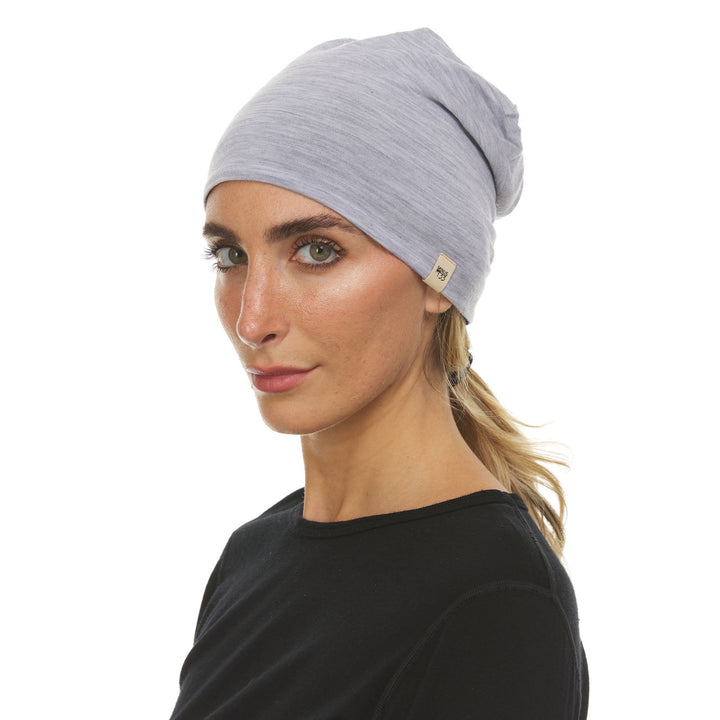 Woolverino Reversible Shade Beanie - Micro Weight