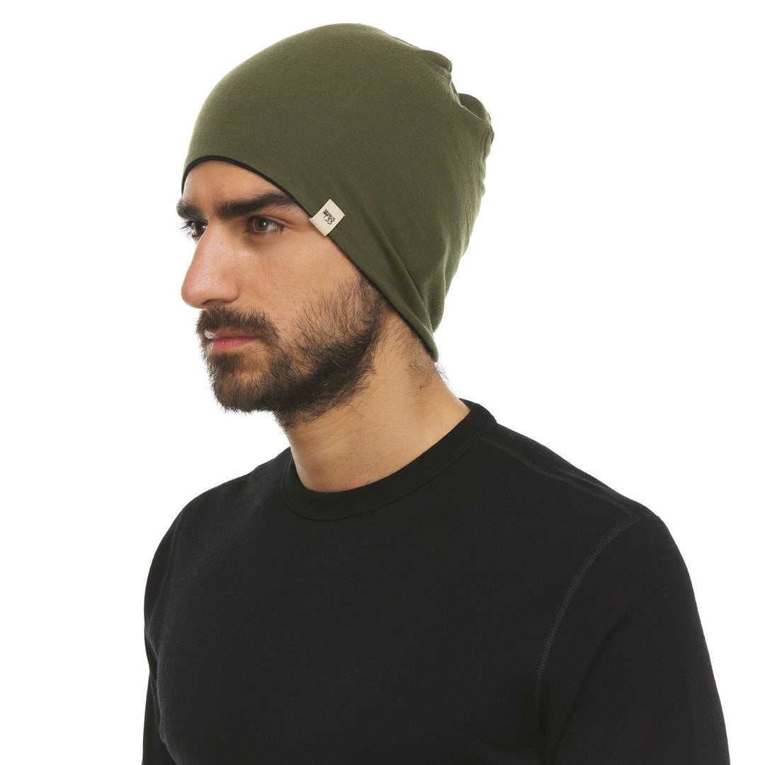 Woolverino Reversible Shade Beanie - Micro Weight