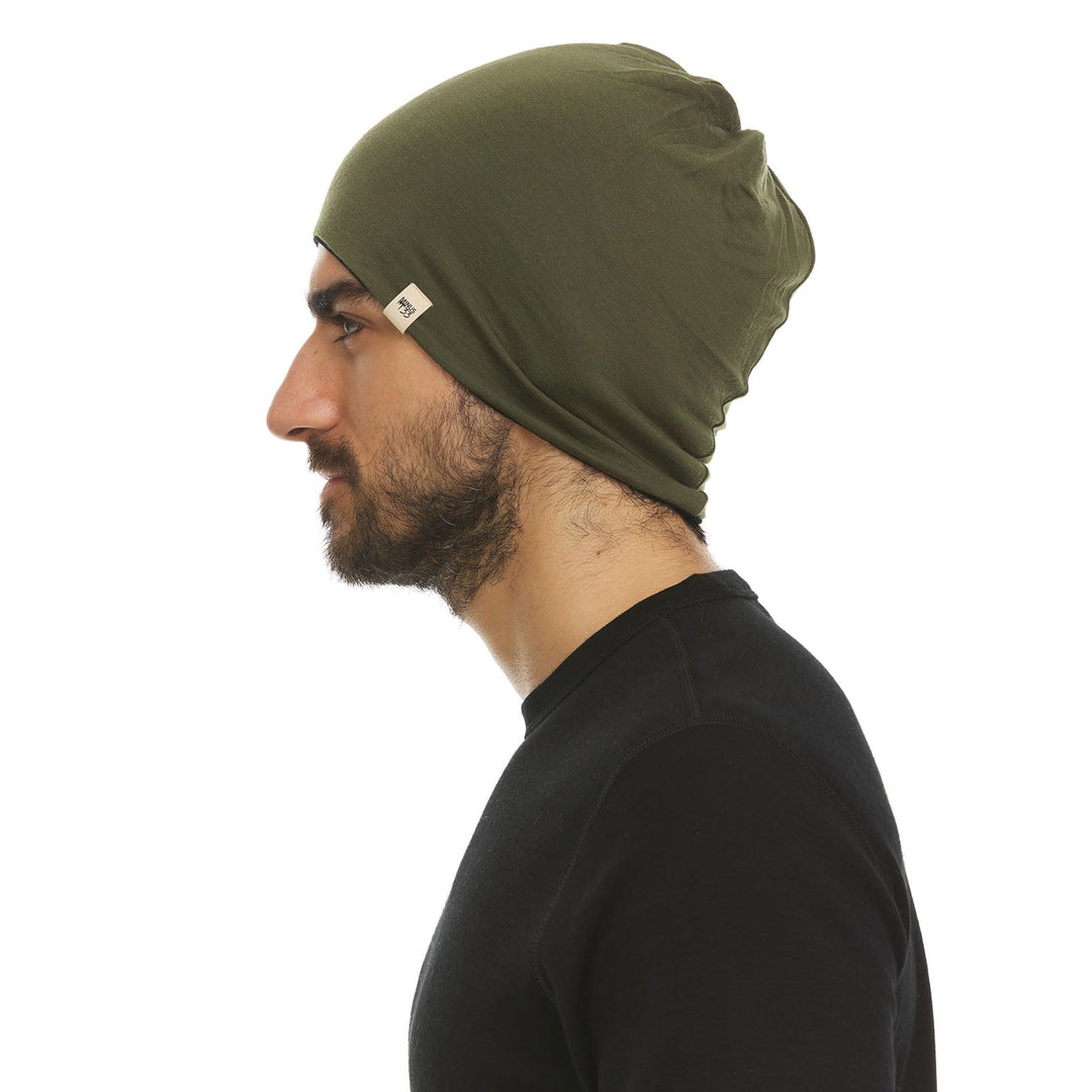 Woolverino Reversible Shade Beanie - Micro Weight