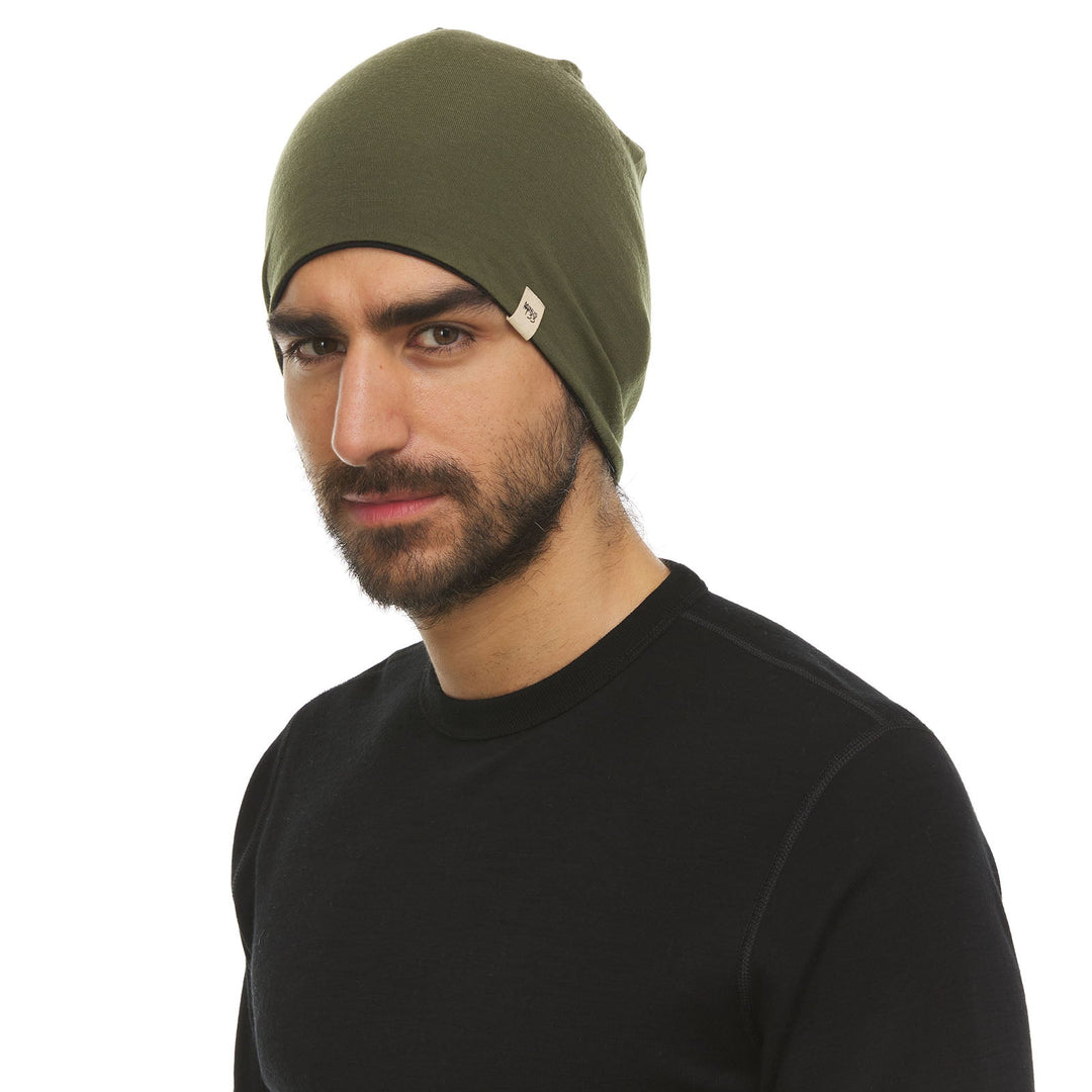 Woolverino Reversible Shade Beanie - Micro Weight