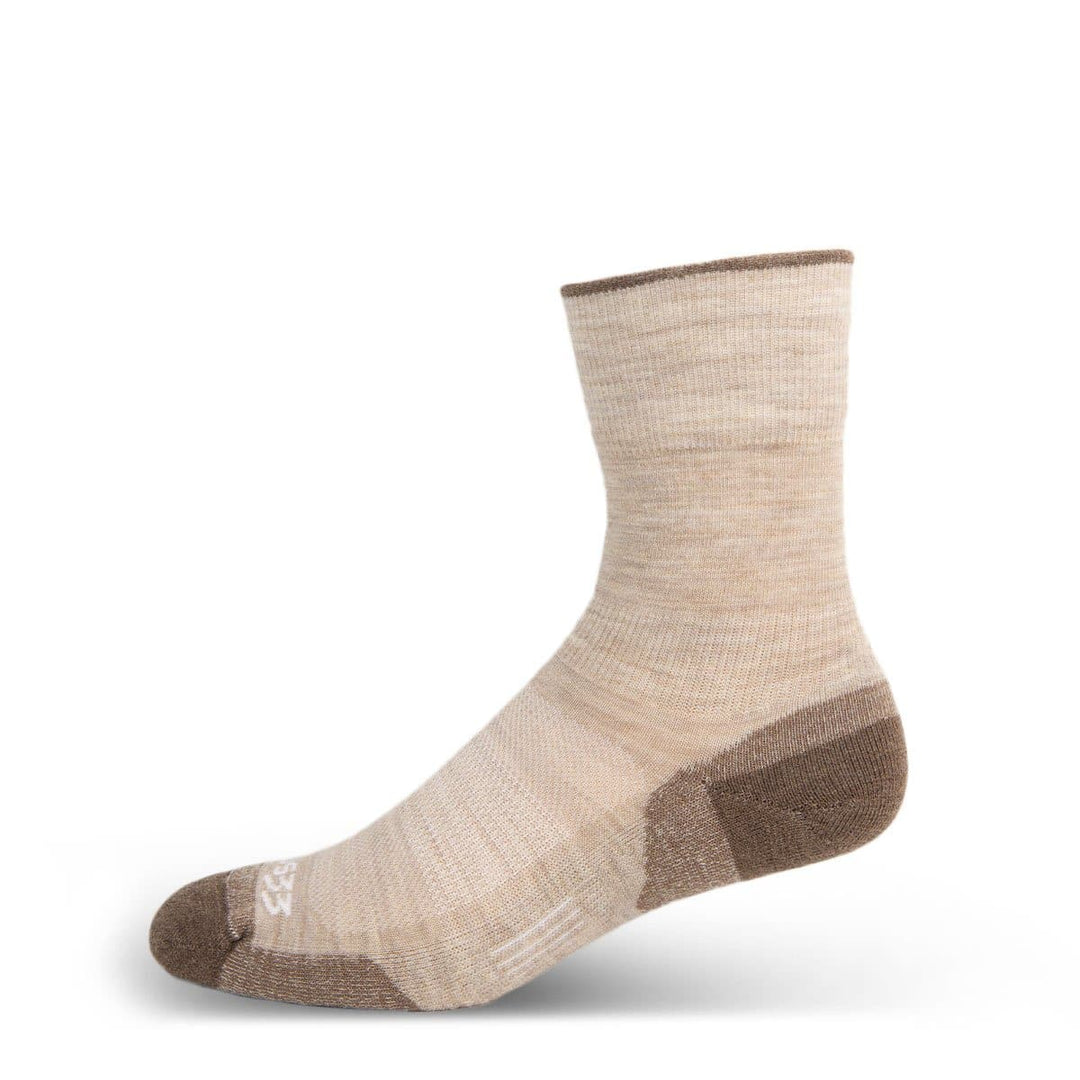 Mountain Heritage Micro Weight Full Cushion Crew Socks Oatmeal