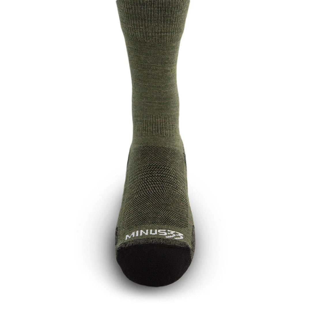 Mountain Heritage Micro Weight Full Cushion Crew Socks Olive Drab