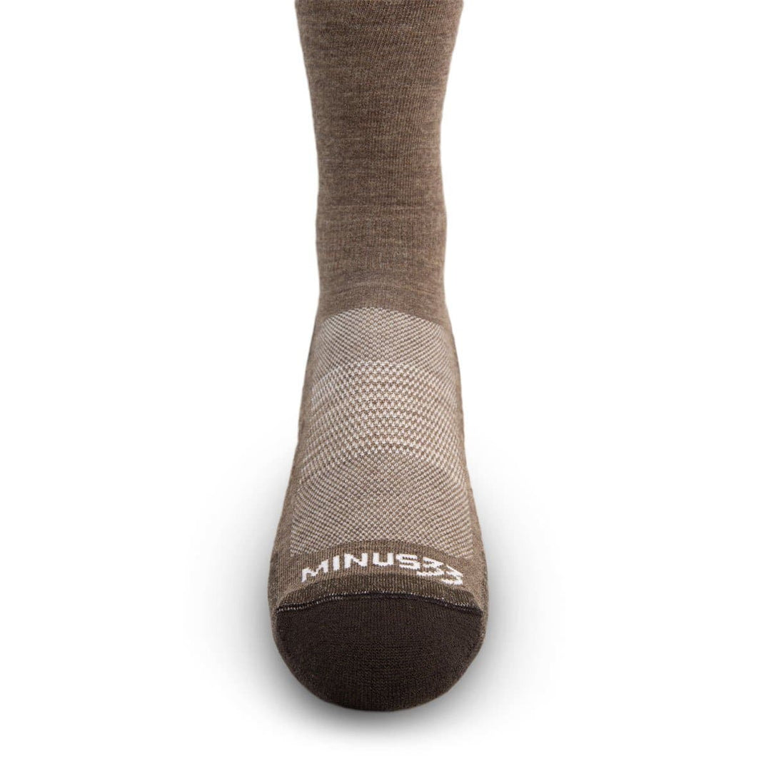 Mountain Heritage Micro Weight Full Cushion Crew Socks Coffee