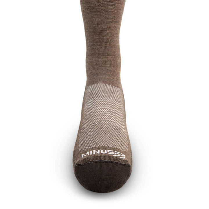 Mountain Heritage Micro Weight Full Cushion Crew Socks Coffee