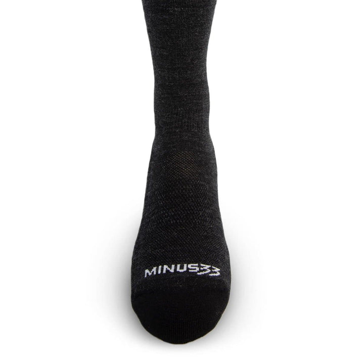 Mountain Heritage Micro Weight Full Cushion Crew Socks Black