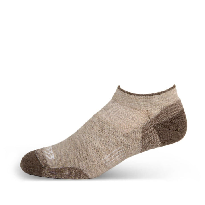 Mountain Heritage Lightweight No Show Socks Oatmeal