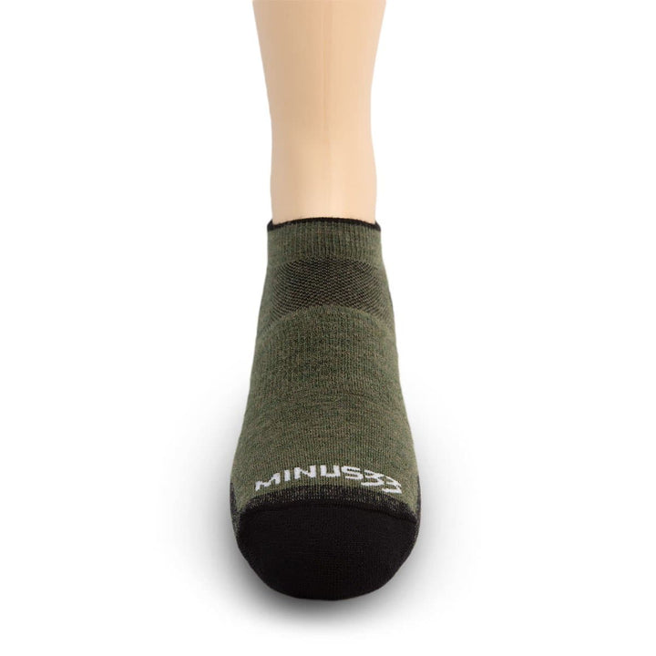 Mountain Heritage Lightweight No Show Socks Olive Drab