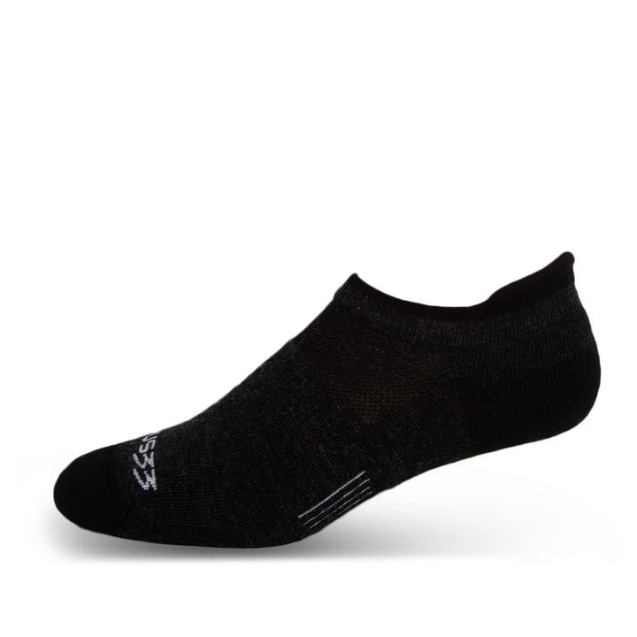 Mountain Heritage Lightweight No Show Tab Socks Black