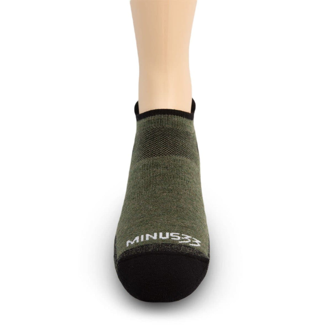 Mountain Heritage Lightweight No Show Tab Socks Olive Drab