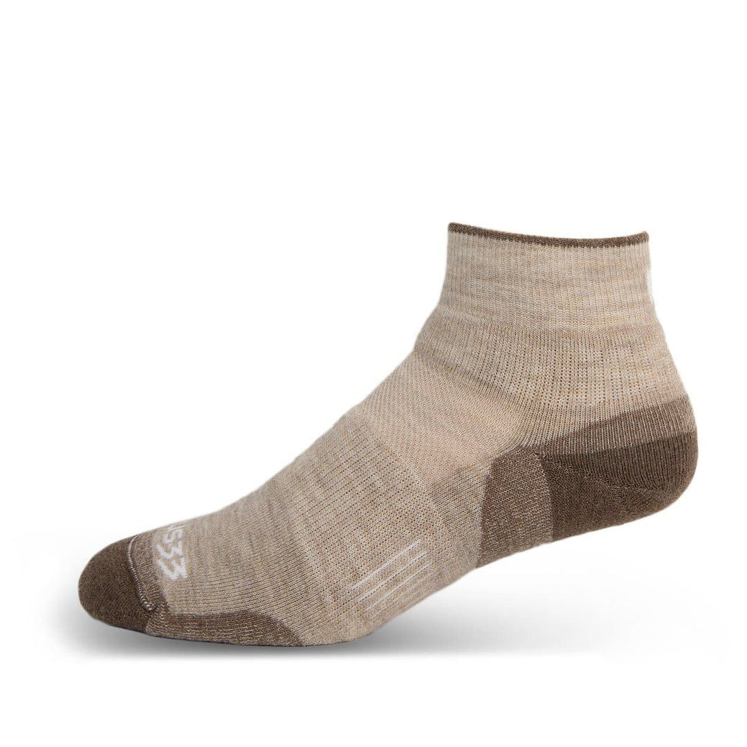 Minus33 Merino Wool Mountain Heritage Ankle Sock Oatmeal