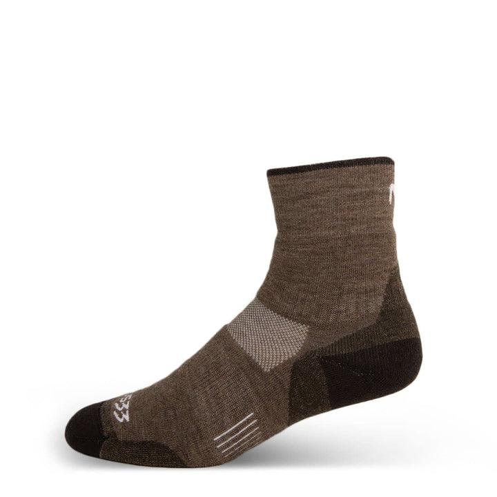 Minus33 Merino Wool Mountain Heritage Lightweight Mini Crew Socks Coffee