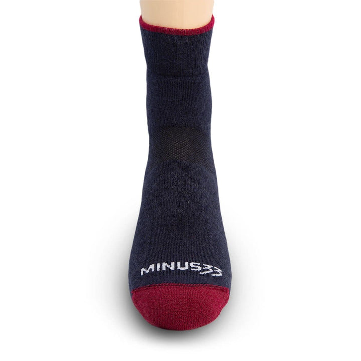 Minus33 Merino Wool Mountain Heritage Lightweight Mini Crew Socks Patriot