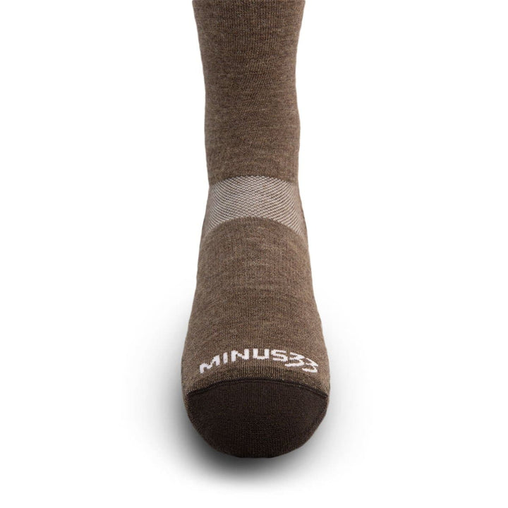 Minus33 Merino Wool Mountain Heritage Ten Inch Boot Sock Coffee