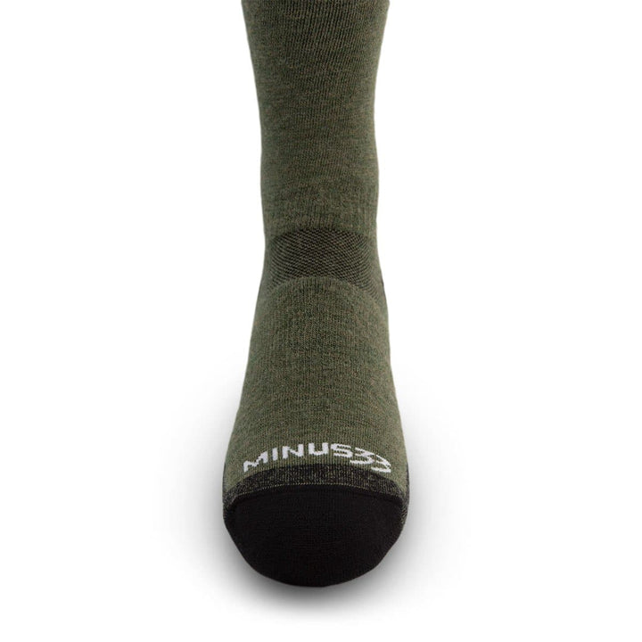 Minus33 Merino Wool Mountain Heritage Ten Inch Boot Sock Olive Drab