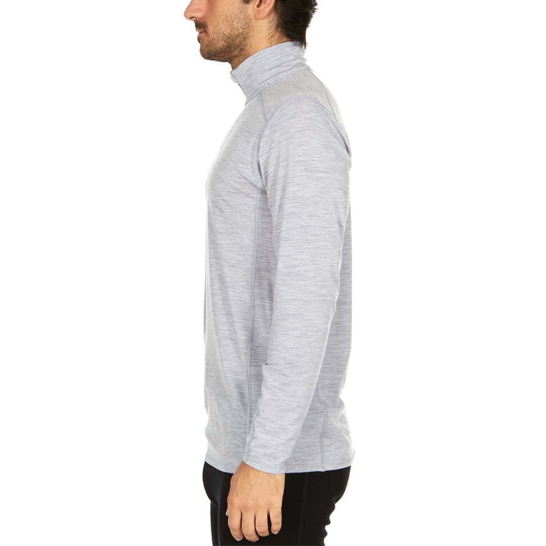 Minus33 Merino Wool Clothing Woolverino Men's Micro Wool 1/4 Zip