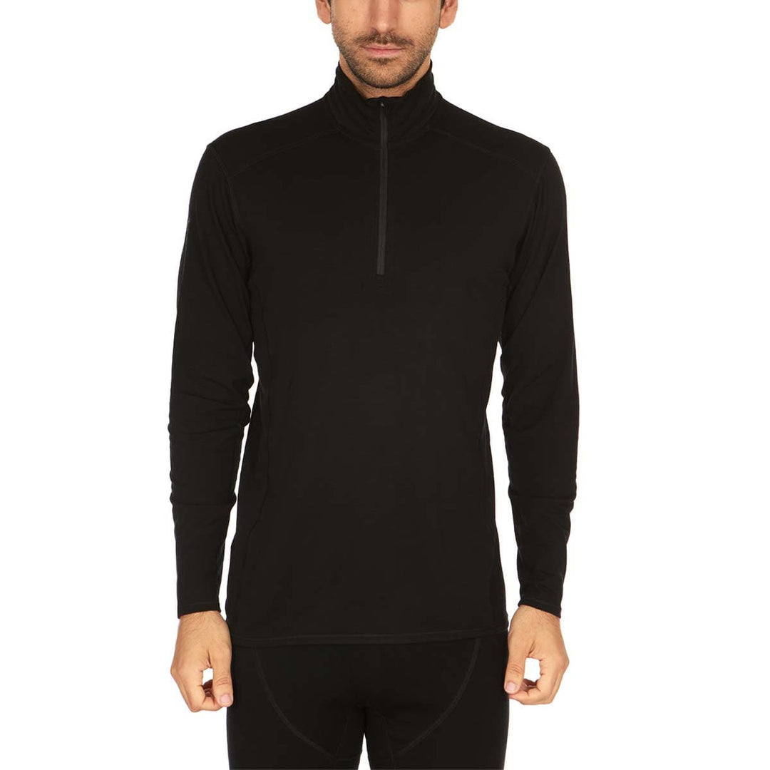 Minus33 Merino Wool Clothing Woolverino Men's Micro Wool 1/4 Zip