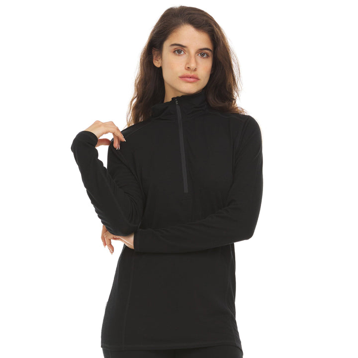 Micro Weight - Women's Wool 1/4 Zip