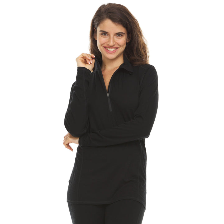 Micro Weight - Women's Wool 1/4 Zip