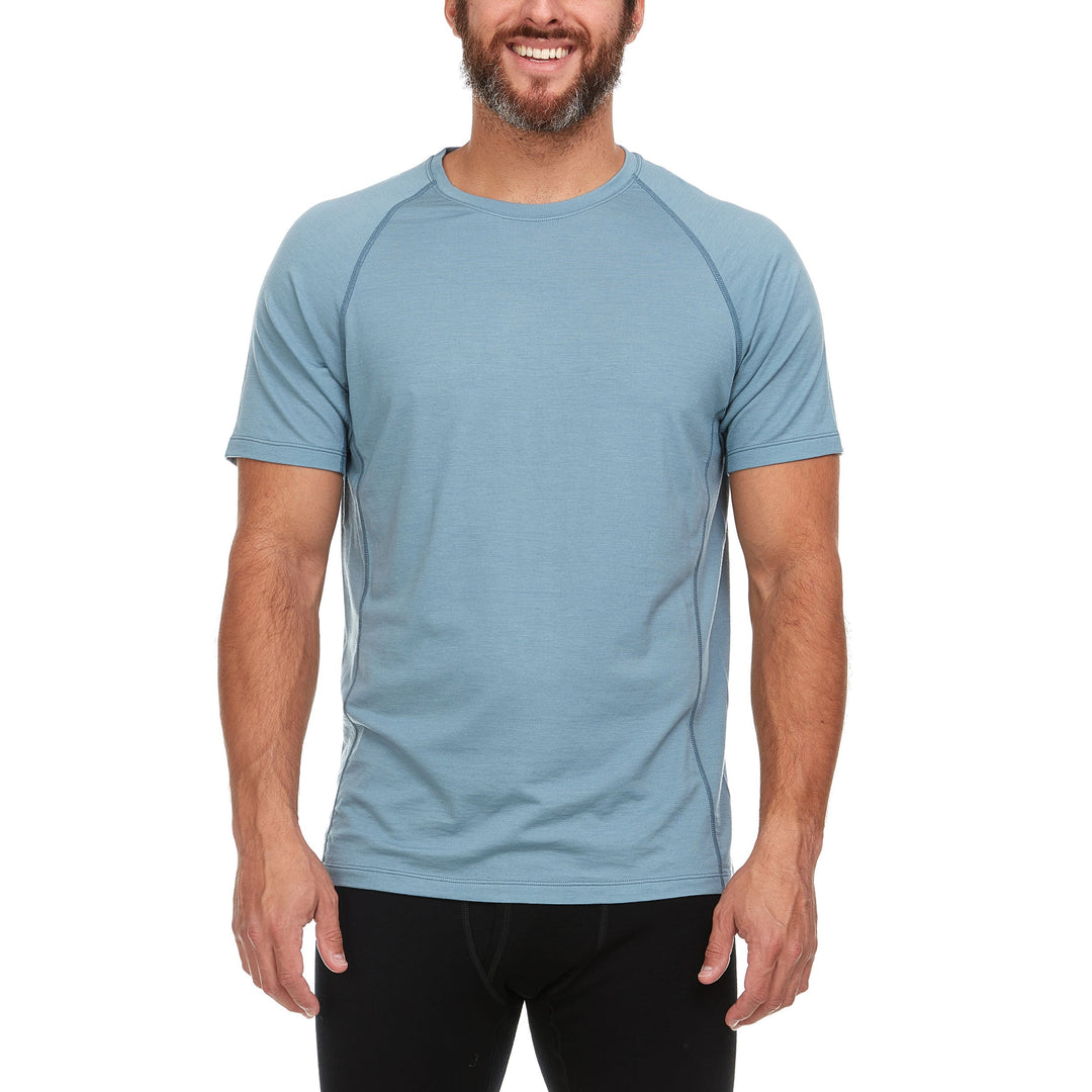 Micro Weight - Men's Wool Raglan T-Shirt