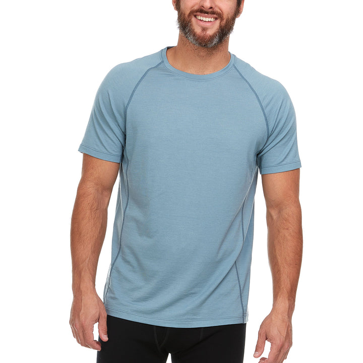 Micro Weight - Men's Wool Raglan T-Shirt