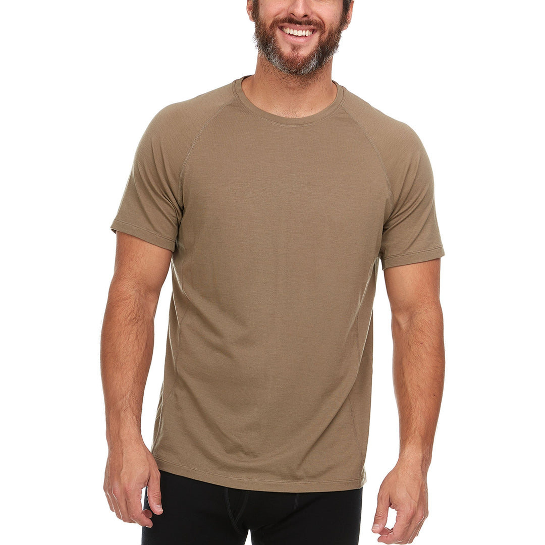 Micro Weight - Men's Wool Raglan T-Shirt