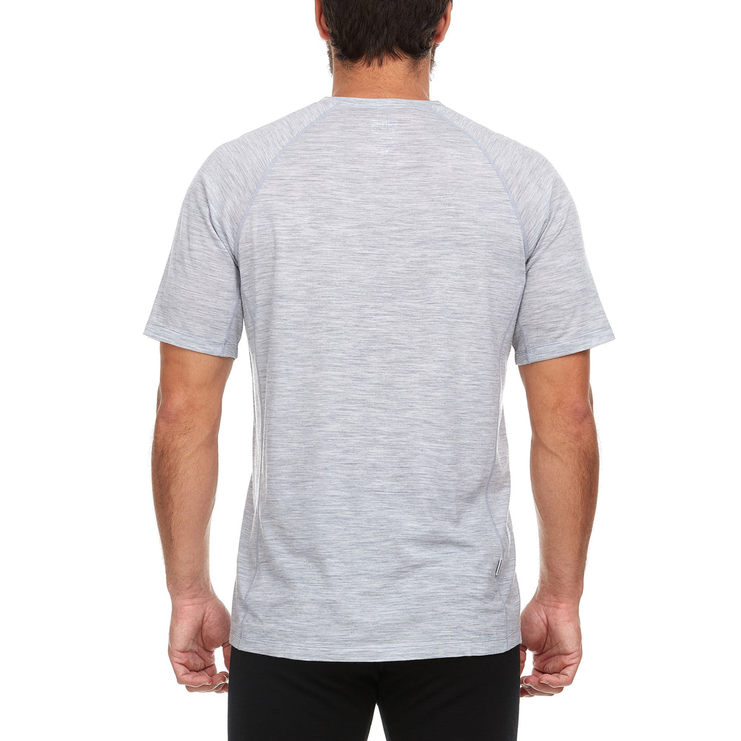 Micro Weight - Men's Wool V-Neck T-Shirt