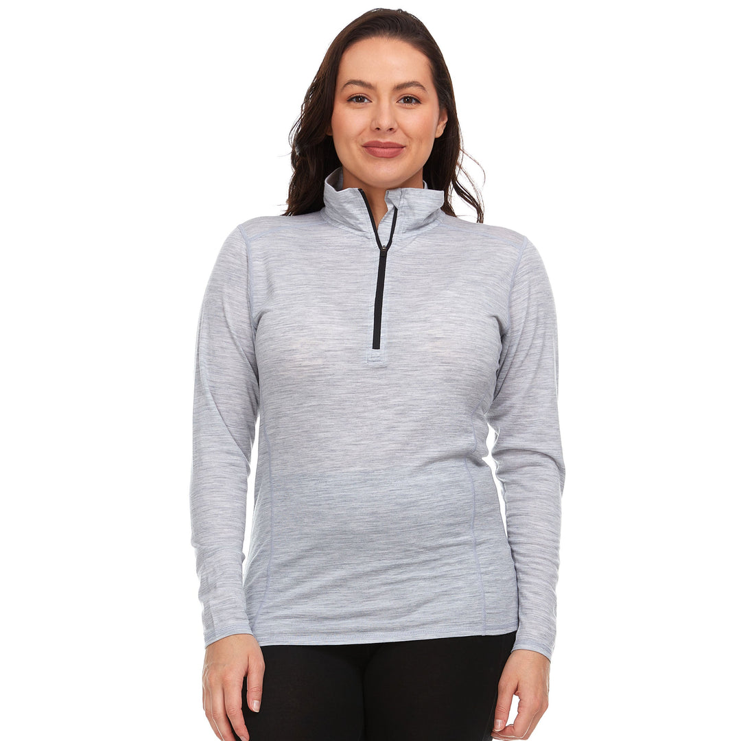 Micro Weight - Women's Wool 1/4 Zip