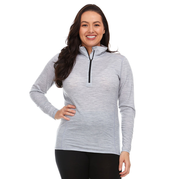 Micro Weight - Women's Wool 1/4 Zip